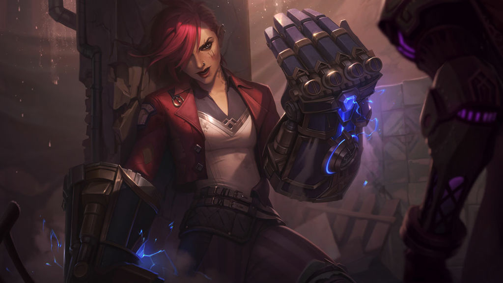 Vi:
Puños por doquier, como en Arcane. Vi es un campeón muy divertido por su Q y su R, por lo que en URF es todavía mejor al poder spamearlo todo el rato.