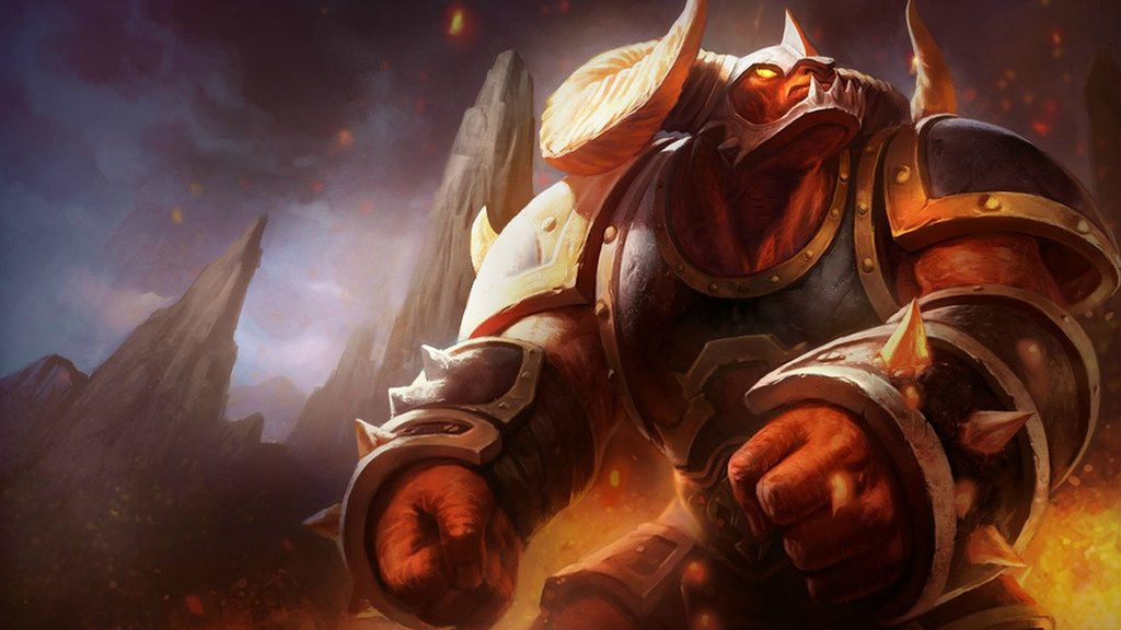 Alistar:

Testarazo, pulverizar. Testarazo, pulverizar. Y así sucesivamente. Si lo que te mola es que el rival no salga del stun y encima aguantar y empezar las peleas para tu equipo, cógete a la vaquita.